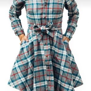 Kiel James Patrick Flannel Dress